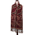196 * 90cm Polyester Schal Elegante Mode Pashmina Warm Schal